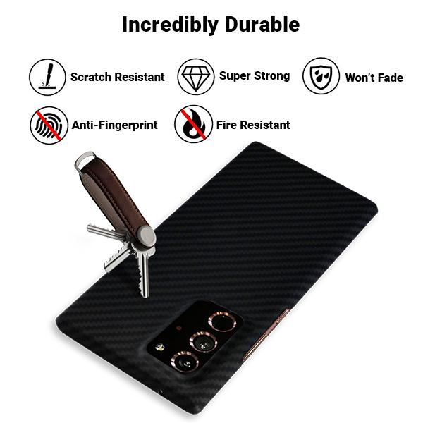 AraMag Case for Samsung Galaxy Note 20 Ultra 5G Case Pur Carbon