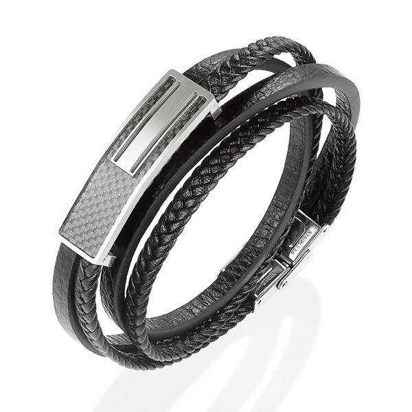 Real Carbon Fiber Bracelet Pur Carbon
